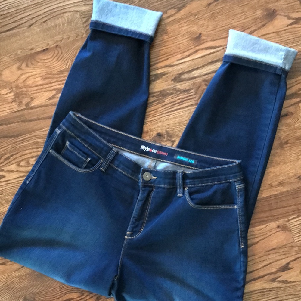 Style & Co. Denim Skinny Leg Jeans